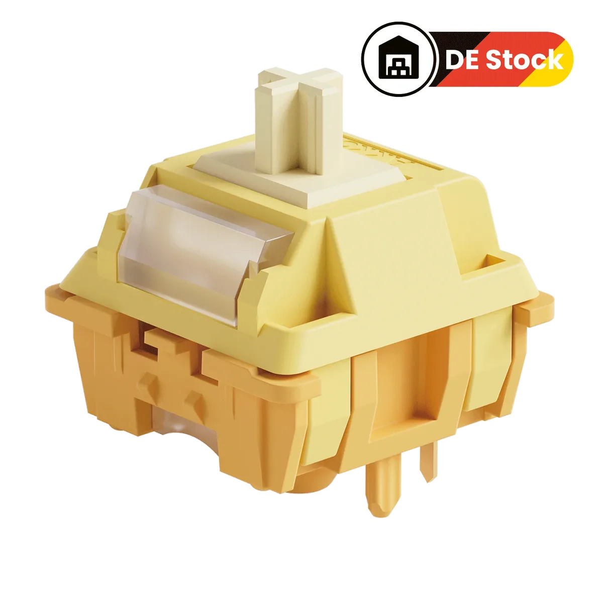 Creamy Yellow U1 Switch (Linear, 100pcs) de AKKO – jaquette