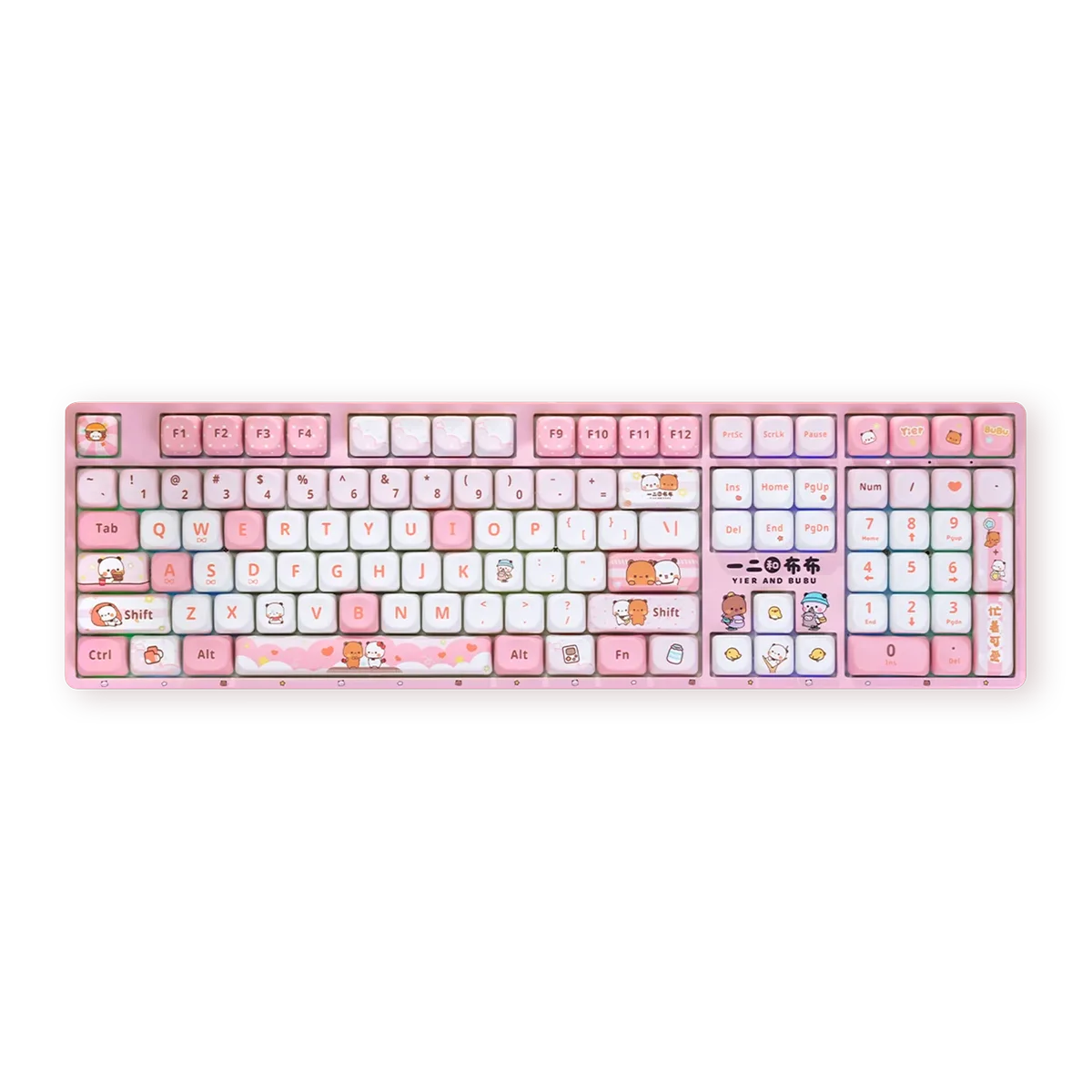 Dudu and Bubu 5108B Plus de AKKO, Rose – jaquette