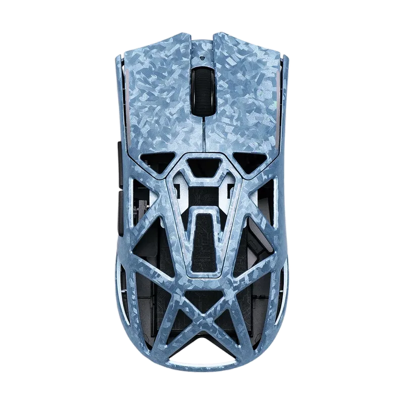 Echo Carbon Fiber Gaming Mouse fra AKKO, Blå – cover