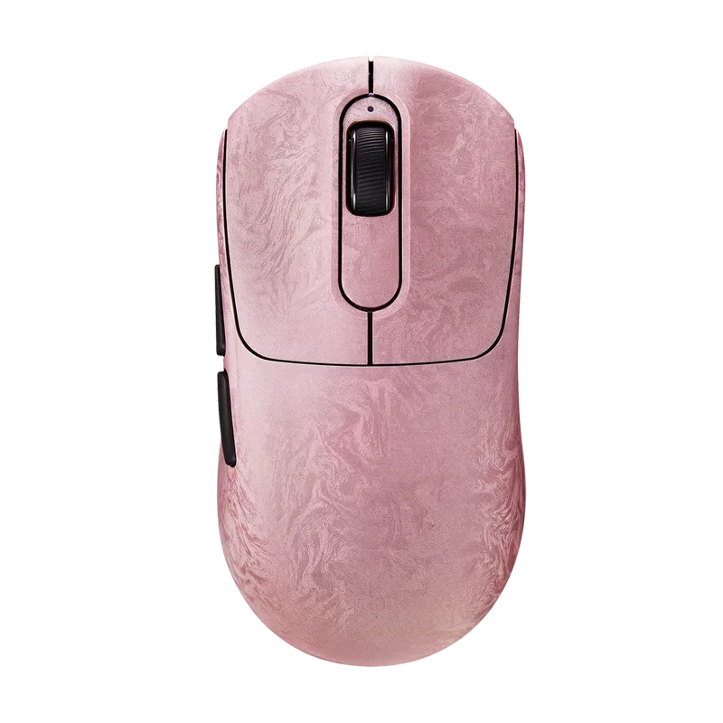 Go Carbon Fiber Gaming Mouse de AKKO, Rose – jaquette