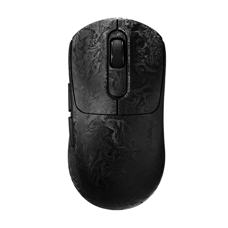 Go Carbon Fiber Gaming Mouse de AKKO, Noir – jaquette