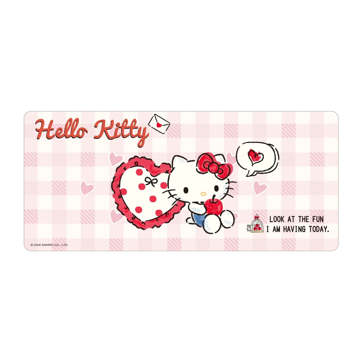 Hello Kitty Mouse Pad de AKKO – jaquette