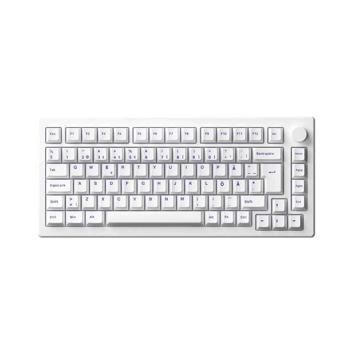 MOD 007 PC Blue on White ISO de AKKO – jaquette