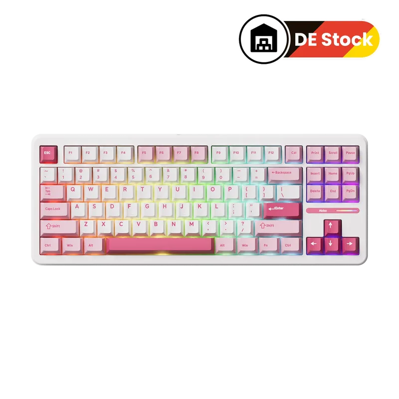 Prunus Lannesiana TAC87 Mechanical Keyboard by AKKO – cover