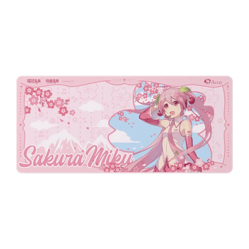 Sakura Miku Mouse Pad de AKKO – jaquette