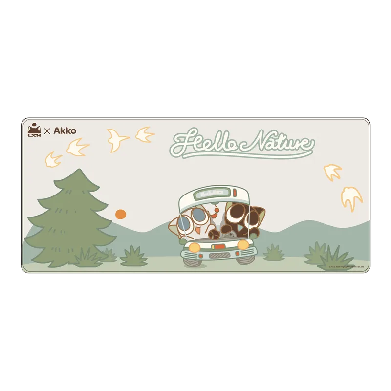 The Legend of Hei Mouse Pad by AKKO – cover