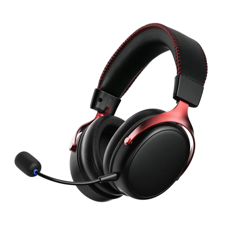 Verge S9 Ultra Gaming Headset de AKKO, Black & Red – jaquette