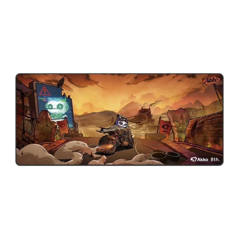 Wasteland Survival Mouse Pad de AKKO – jaquette