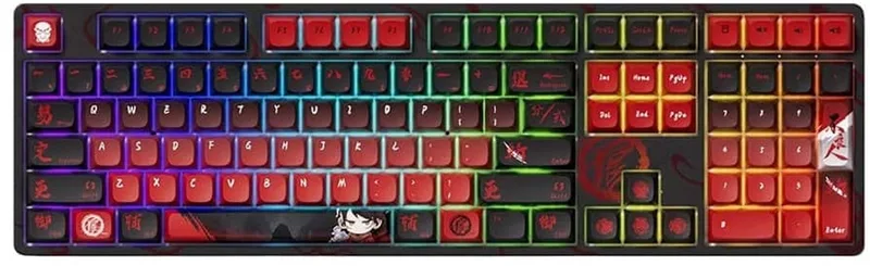 x The Degenerate 5108B Plus - RGB Draadloos Hotswap Mechanisch Gaming Toetsenbord by AKKO – cover