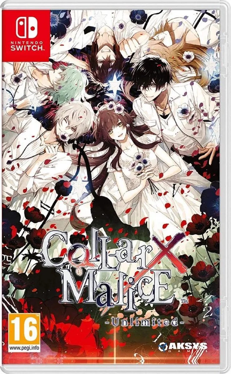 Collar X Malice –Unlimited (NEW GAME, STANDARD EDITION RELEASE) van Aksys Games, Nintendo Switch – cover