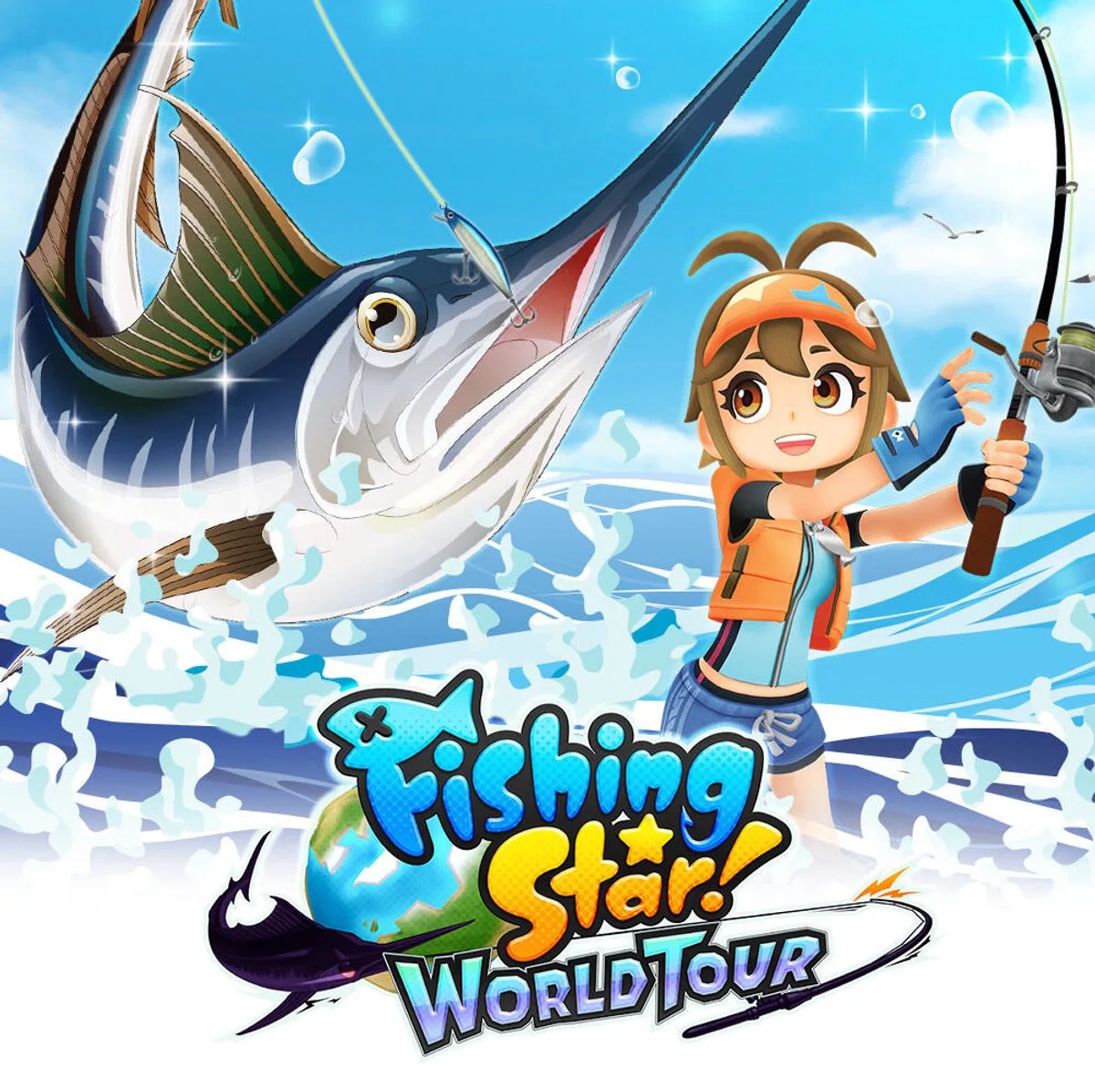 Fishing Star World Tour (USA) van Aksys Games, Nintendo Switch – cover