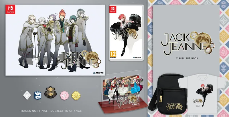 Jack Jeanne Gold Edition de Aksys Games, Nintendo Switch – jaquette