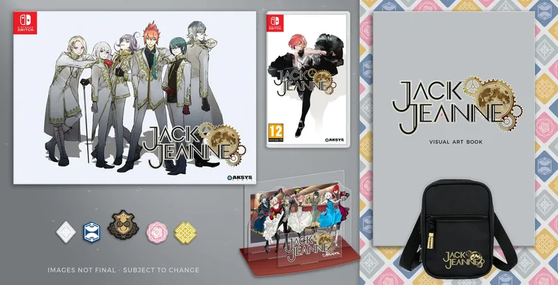 Jack Jeanne Silver Edition van Aksys Games, Nintendo Switch – cover