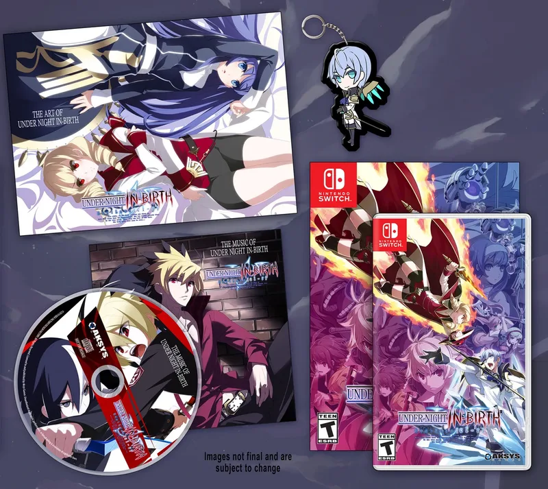 Under Night In-Birth Exe: Late [cl-r] Collector's Edition van Aksys Games, Nintendo Switch – cover