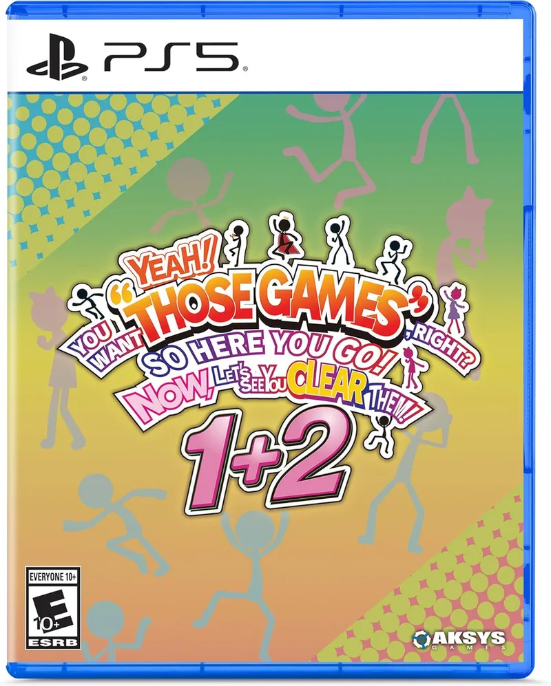 Yeah! You Want Those Games, Right? 1+2 by Aksys Games, PS5 – cover