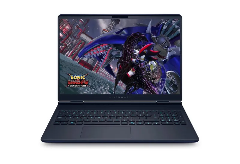 Alienware 16X Aurora Intel Core Ultra 9 275HX 5,4 GHz RTX5070 32GB RAM Gaming-Notebook (40,6 cm/16 Zoll, Intel Core Ultra 9 275HX, GeForce RTX 5070, 32 GB, 2000 GB SSD, Wi-Fi 7, G-Sync, 24-Core-Prozessor) de Alienware, Bleu – jaquette 1 sur 5