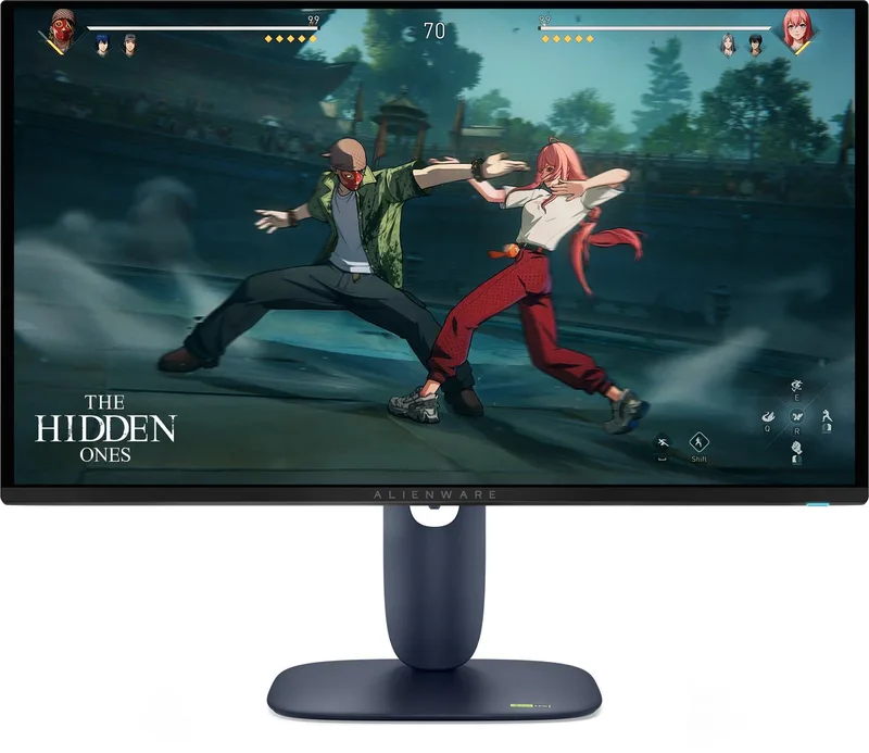 AW2725D 27 Quad HD 280Hz Oled monitor van Alienware, Blauw – cover