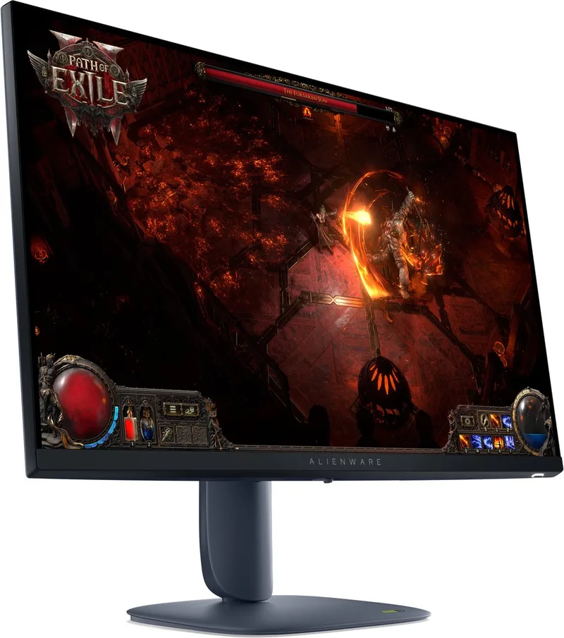 AW2725DM - Wide QHD IPS Gaming Monitor - 180Hz - 27 inch van Alienware, Blauw, Zwart – cover