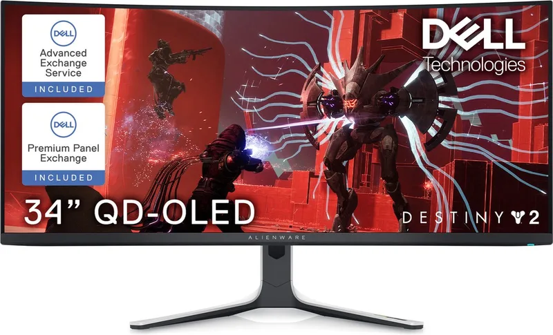 AW3423DW - OLED-monitor - ku de Alienware – jaquette