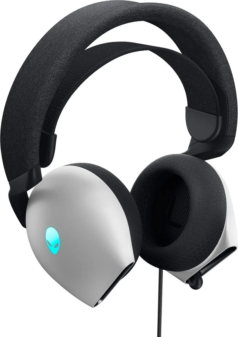 AW520H Headset Bedraad Hoofdband Gamen van Alienware, Wit – cover