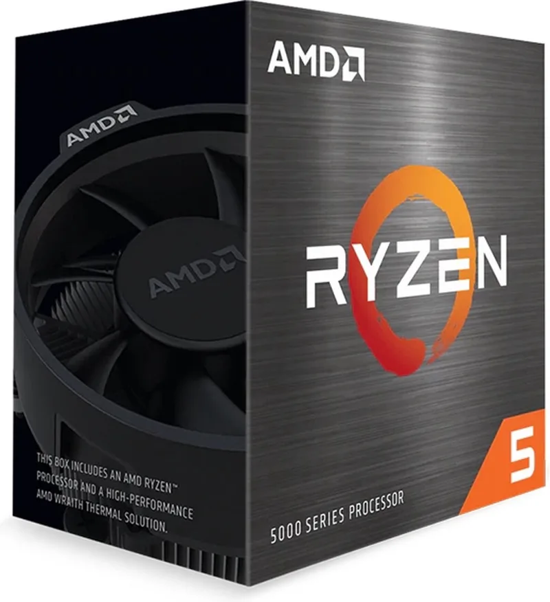 Ryzen 5 5600GT Boxed - Desktop processor - CPU - 6 Cores - 12 Threads - 3,6GHz/4,6GHz - Socket AM4 - Inclusief koeler van AMD – cover