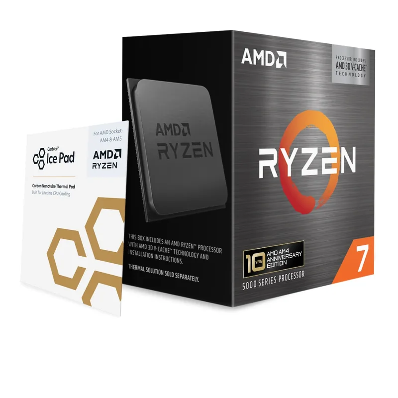 Ryzen 7 5800X3D 10th Anniversary Edition - Processor van AMD – cover