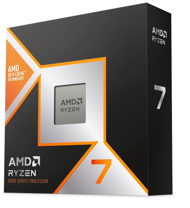 Ryzen 7 9850X3D - Processor de AMD – jaquette