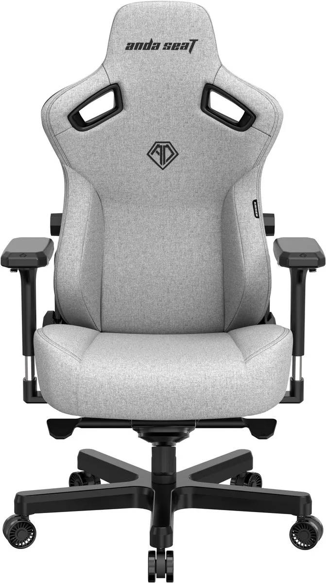 Kaiser Series 3 Premium - Gaming Stoel - Stalen Frame - Comfort - Magnetisch Kussen by Andaseat, Grey – cover