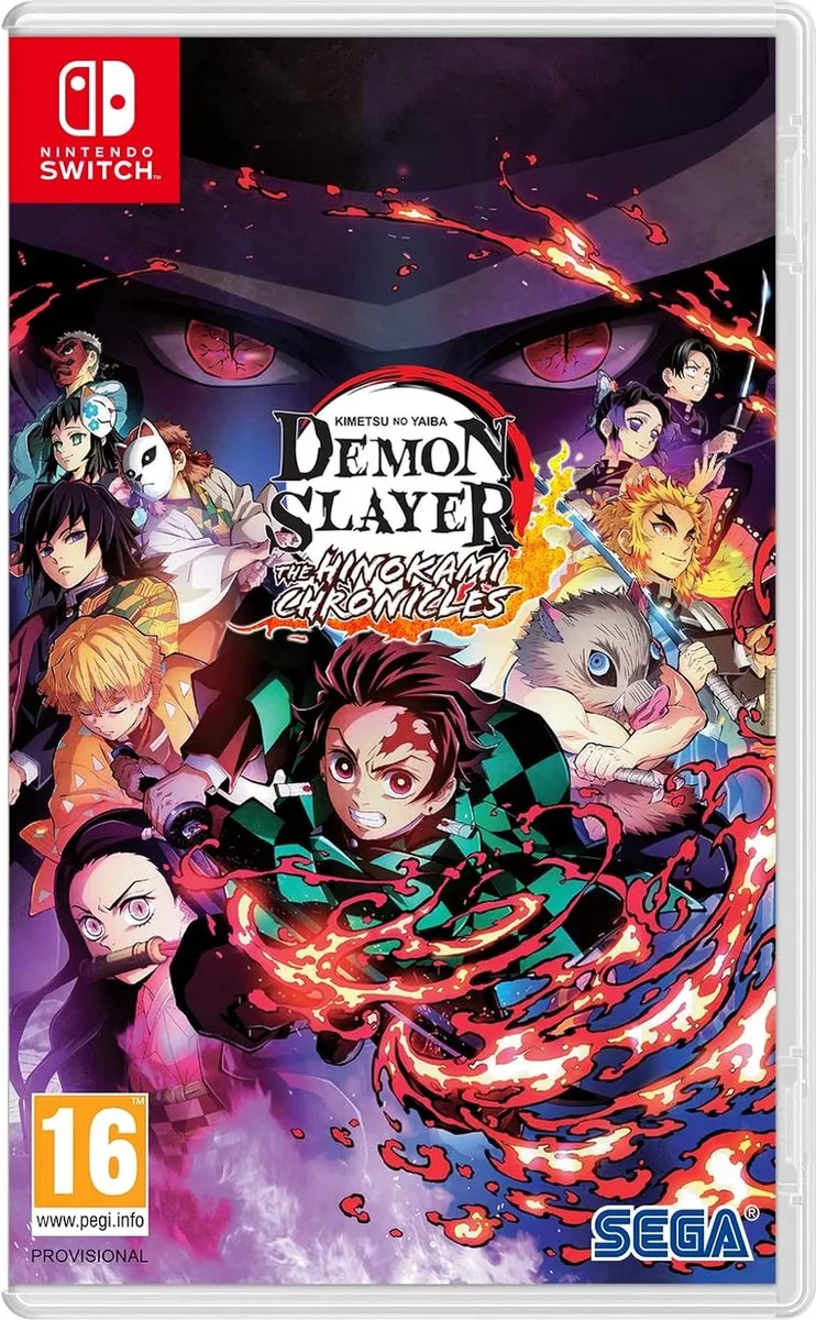 Demon Slayer: Kimetsu no Yaiba – The Hinokami Chronicles van Aniplex, Nintendo Switch – cover