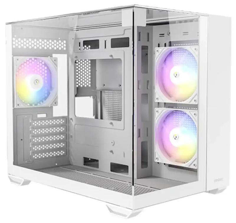 CX600M Trio ARGB White Mini Tower Transparant, Wit fra Antec, Gennemsigtig, Hvid – cover 2 af 2
