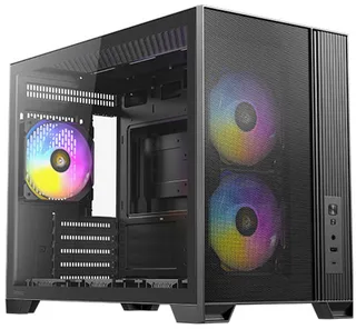 FLUX M Midi Tower fra Antec, Sort – cover 1 af 2