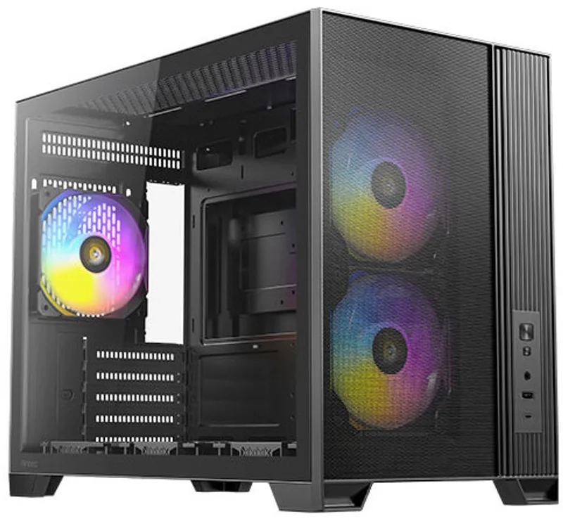FLUX M Midi Tower van Antec, Zwart – cover