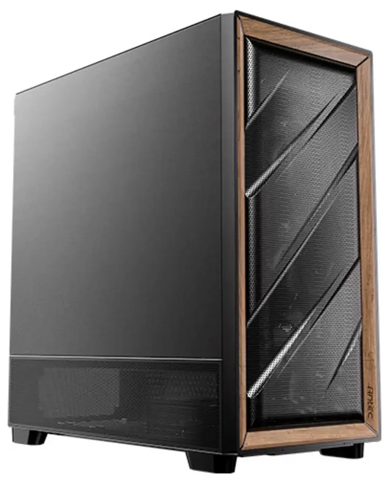 Flux SE High Airflow Mid-Tower Case de Antec, Noir, Hout – jaquette 2 sur 2