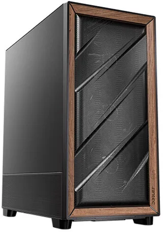 Flux SE High Airflow Mid-Tower Case de Antec, Noir, Hout – jaquette 1 sur 2