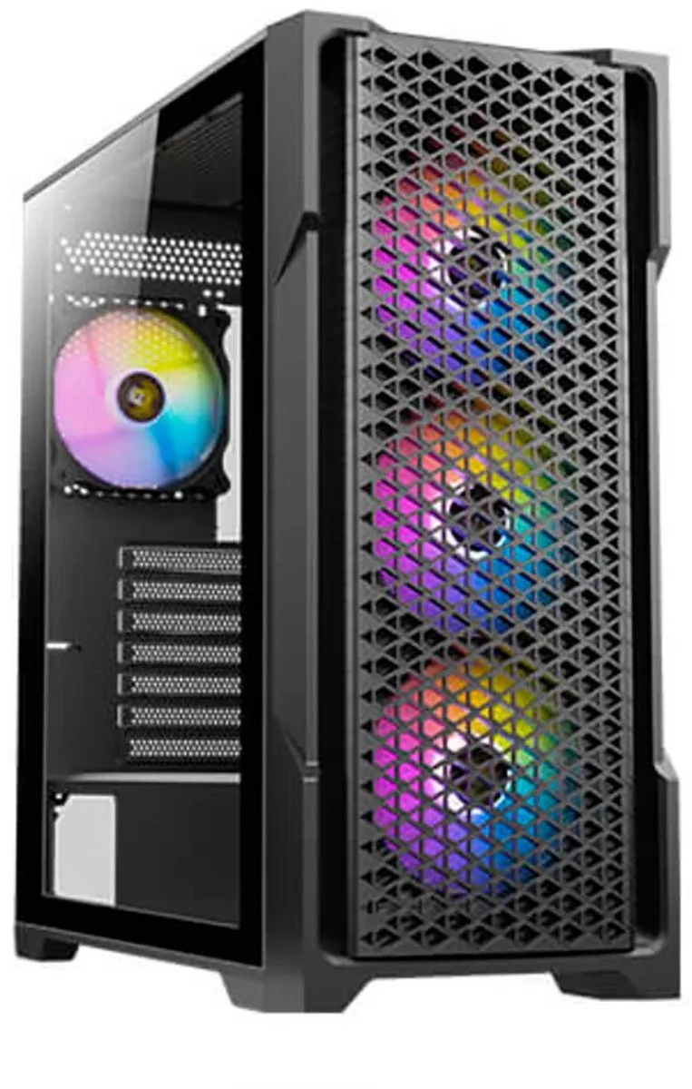 Gehause Gamer AX90 Midi Tower schwarz by Antec, Black – cover