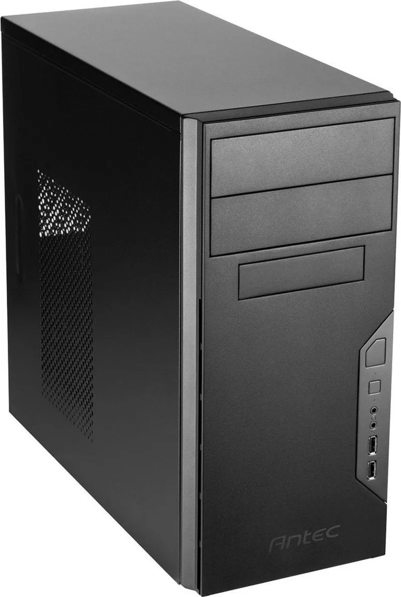 Micro ATX Midtower Case Antec VSK3000B-U3 Black van Antec, Zwart – cover