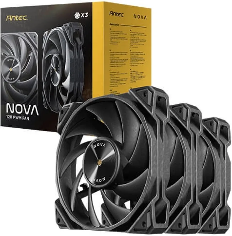 Nova Black - Ventilator de Antec – jaquette