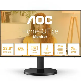 AOC 24B3CF2 - Full HD USB-C Monitor - 65w - 100hz - 1ms - FreeSync - Speakers - 24 inch by AOC – cover 1 of 2