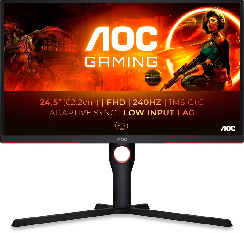 AOC 25G3ZM - Full HD Gaming Monitor - 240hz - Verstelbaar - 25 Inch by AOC – cover