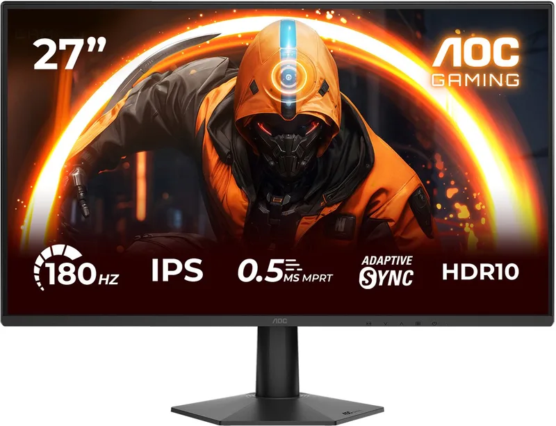 AOC 27G50F 27 Full-HD 180Hz IPS by AOC, Black – cover