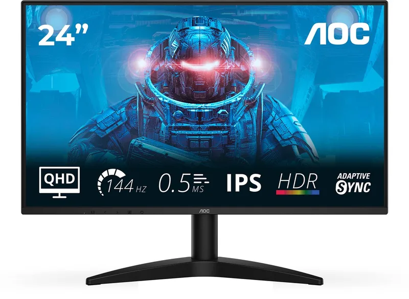 B3 Q24B36X - QHD IPS Gaming Monitor - 144hz - 24 inch van AOC – cover