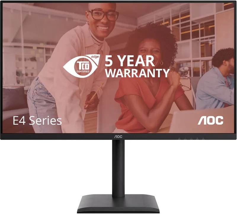 E4 Q32E4U computer monitor 80 cm (31.5") 2560 x 1440 Pixels Quad HD LED by AOC, Black – cover