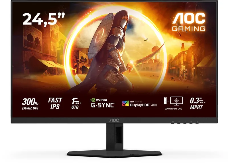 G4 25G4SRE - Full HD IPS Gaming Monitor - 25 inch - 310hz van AOC – cover