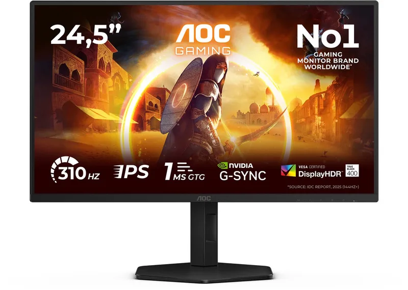 G4 25G4SXU - Full HD Gaming Monitor - 25 inch - 310Hz van AOC – cover