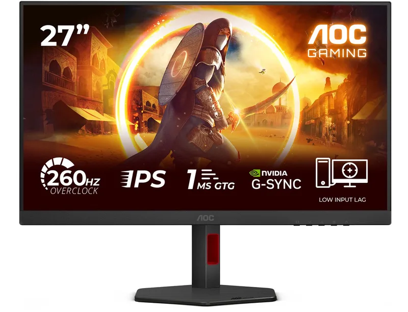 G4 27G4ZR - Full HD Gaming Monitor - 240hz - 260hz - 27 inch van AOC – cover