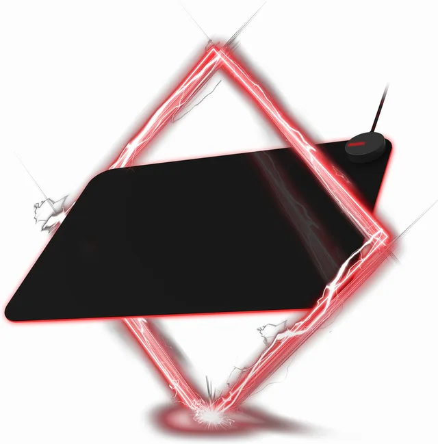 Muismat Voor Computer, Laptop, Pc, Gaming, Lichteffecten, Synchronisatie, Rgb