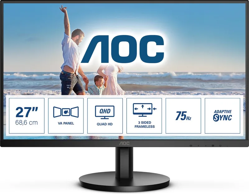 Q27B3MA - QHD VA 75Hz Monitor - 27 Inch by AOC – cover