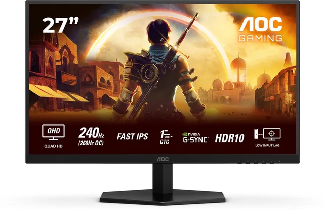 Q27G42ZE - QHD IPS Gaming Monitor - G-Sync Compatible - 27 inch - 240Hz