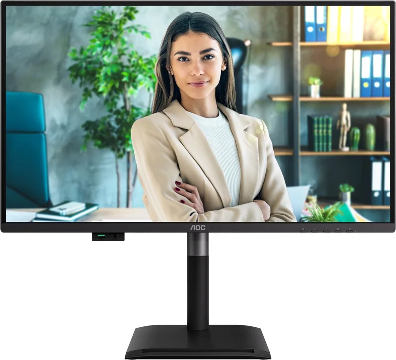 Q27P4C computer monitor 68,6 cm (27") 2560 x 1440 Pixels Quad HD by AOC, Black – cover