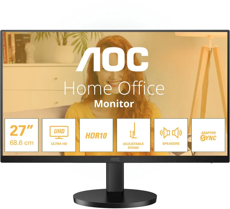 U27B3AF - 4K IPS Monitor - Verstelbaar - 27 inch by AOC – cover